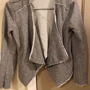 Grey cardigan